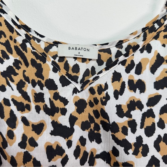 Aritzia Babaton | Animal Print Tank Top | Cheetah Print Cami - Picture 5 of 7